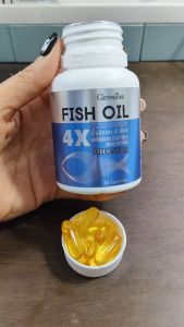 น้ํามันปลา 4 เอ็กซ์ (ขนาด 1000 มก. บรรจุ 30 แคปซูล ) ผลิตภัณฑ์เสริมอาหาร น้ํามันปลา 1000 มก. ชนิดแคปซูล (ตรา กิฟฟารีน)