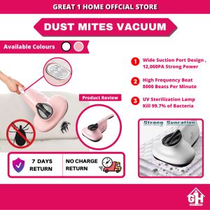 【𝐂𝐥𝐞𝐚𝐫𝐚𝐧𝐜𝐞 𝐒𝐚𝐥𝐞】Dust Mite Vacuum Cleaner UV Vacum Tilam Katil Bed Vacumm Mites Vaccum Hama Vakum Mattress 除螨机 螨虫吸尘机