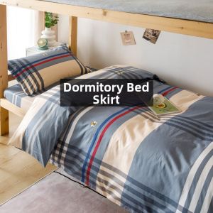 Student Dormitory Single Bed Sheet Set 90x190cm Cotton