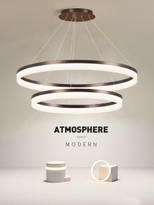 Simplified Modern Luxury Circular LED Ceiling Light