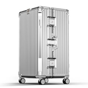 Large Capacity Travel Suitcase for Men And Women 28 Inch Pull Rod Carry-On Bag Durable ABS PC Material Fashionable Trendy Style