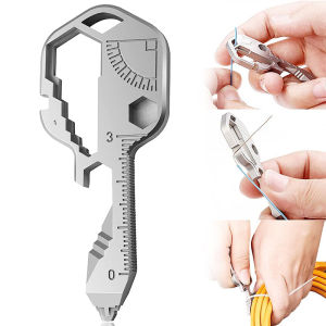Multitool Key Universal Key Ring Wrench Set Measuring Adjustable Portable Keys Gear Clips Home Hand Tool