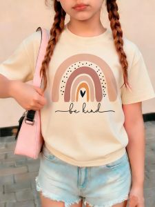 Bandai | Funny Rainbow Cartoon Print Stylish Design T Shirts Kids Childrens T-shirt Boys Girls Summer Spring Casual Top Tee