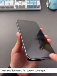 Muxma Magical Screen Protector Compatible for iPhone 16e 15 14 13 12 11 16 Pro Max Plus mini XS MAX XR Easy Install Film Glass