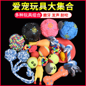 Teddy Dog Toy Chew Resistant Teeth Grinding Sound Making Puppy Ball Pet Supplies Small Dog Toys Interactive Plushie Chewies