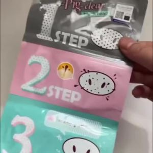 HOLIKA Pig Clear Black Head 3 Step KitDeep CleansingPore RefiningSoothing&RefreshingKorean SkincareKorean Makeup