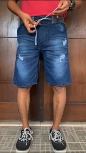 Celana Pendek Model Terbaru 2023: Celana Pendek Jeans Sobek Robek & Melar Tali Kolor