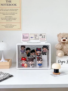 กล่องใส่โมเดล กล่องใส่ฟิกเกอร์ ชั้นโชว์โมเดล ชั้นวางโมเดลอคริลิค กล่องอคริลิค ใส่ตุ๊กตากันฝุ่นวางซ้อนกันได้