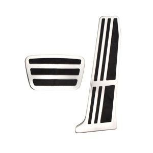 Ốp Bàn Đạp Chống Trơn Cho Toyota Camry 2018-2019 Avalon RAV4 2019 Lexus ES GS - Bảo Vệ Bàn Đạp Phanh Ga Bằng Thép Không Gỉ