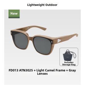 Beneunder | Folding Clip-on Oversized Sunglasses
