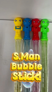 3pcs Cartoon Style Bubble Stick Bubble Water Toy Outdoor (Ready Stock)
