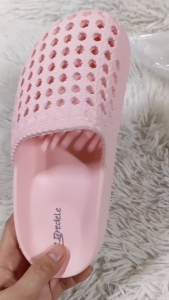 (387+1) HALF SHOES LADIES RUBBER LIGHTWEIGHT SANDALS FOR WOMEN