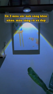 Đèn Cảm Ứng Trưng Bày 3 Chế Độ Màu Tùy Chỉnh Độ Sáng Có Remote Dán Nam Châm Sạc Pin Decor Tủ Cầu Thang