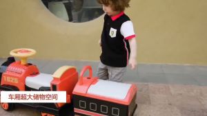 🦁TinyLion🦁 รถแบตเตอรี่เด็ก รถไฟฟ้า ไดรฟ์แบบคู่ มอเตอร์คู่ มีไฟมีดนตรี มีสเปรย์ มีฟังก์ชั่นการศึกษาปฐมวัย 2 ที่นั่ง รถเด็กนั่ง สามารถพ่นไอน้ำหลายสีได้