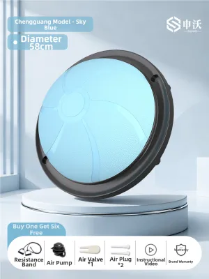 SHENWO | Fat Burning Training Bosu Ball for Adults Pilates Yoga Home Use