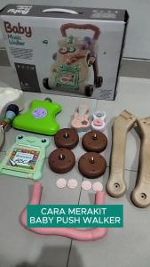 Mainan Dorong Anak Bayi Baby Push Walker Mini Car Mainan Bayi Belajar Jalan