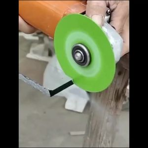 Oright 4-Inch Glass Cutting Blade Angle Grinder Glass Cutting Blades Glass Tiles Marble Ceramic Jade Ultra-Thin Diamond Saw Blade Grinding Wheel