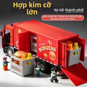 Mô Hình Xe Tải Vận Chuyển Hàng Hóa Kích Thước Lớn