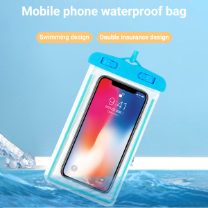 Suitable for swimming drifting and diving fluorescent pvc transparent mobile phone waterproof bag⚡PH deliveryIn stock⚡