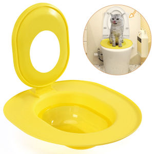 Cat Toilet Trainer Large Universal Cat Litter Box Compatible with 99% of Toilet Types