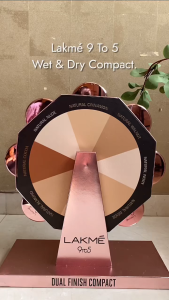 Lakme 9to5 Hya Matte Pressed Powder Sand 9gm