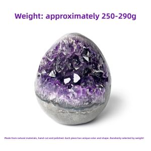 LINGFEI | Natural Amethyst Clusters Decorative Display