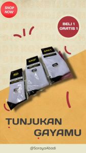 KAOS KAKI SEKOLAH BAHAN SPANDEK ( ANTI MELAR DAN TEBAL )
