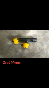1PAKET ISI 3 NOZZLE PLASTIK SPRAYER ELEKTRIK KEPALA 1 2dan3 LUBANG NOZLE SPUYER KNAPSACK 1 2 dan 3 WAY ARAH MATA alat siram taman kebun