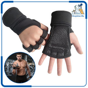 1 Pasang Sarung Tangan Gym Sarung Tangan Fitness Sarung Tangan Gym Pria Anti Slip Glove
