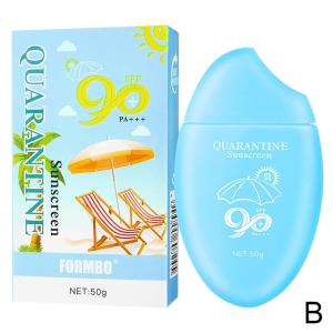 Kem Chống Nắng Dưỡng Ẩm Đa Tác Dụng 5 Trong 1 SPF50 PA+++ Bảo Vệ Da Mặt Làm Sáng Da Kem Lót Trang Điểm Chống Nắng 50g