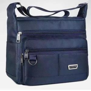 Túi Đeo Vai Nam Oxford Canvas Dung Tích Lớn Chống Nước Bền Chống Mài Mòn Túi Đeo Chéo Thường Ngày Túi Đeo Vai Đơn Cho Nam