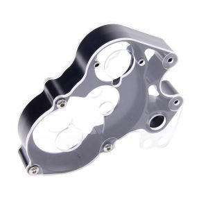 Aluminum Gearbox with Transparent PVC Cover for 1/10 Tamiya ORV Chassis Monster Beetle/Blackfoot RC Car Upgrade Parts