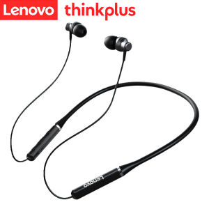 Lenovo | Lenovo Headset Lightweight Over-Ear Bluetooth Earphones Waterproof HIFI Lossless Audio Quality Magnetic Neckband Sports Headphon