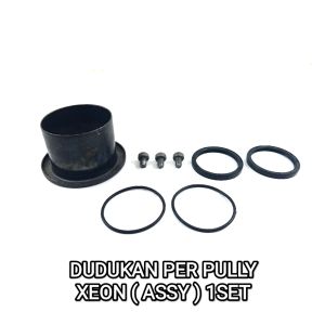 Dudukan Per Pully Assy Xeon - Pangkon Corong Topi Rumah Bosh Bos Pir Peer Puli Puly Puley Pulley Secondary CVT + Repairkit Pully Yamaha Xeon RC Xeon 125