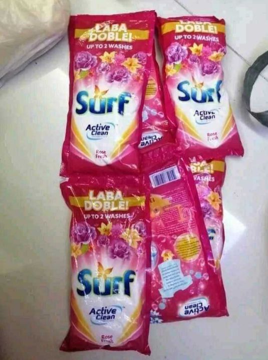 Surf powder detergent 2 labahan 130g 6pcs sachet