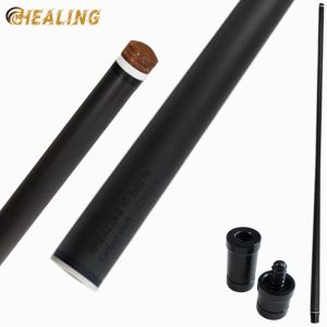 Customized 100% Carbon Fiber Billiard Shaft Black Technology Low Deflection Pro Taper Extra Spare Shaft for Pool Cue Stick