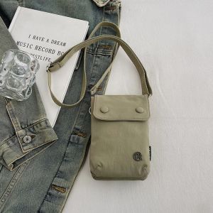 Summer Casual Fashion Nylon Fabric Crossbody Bag Womens Simple Mobile Phone Bag COCOBAG & KUENA Brand 2025 New Style