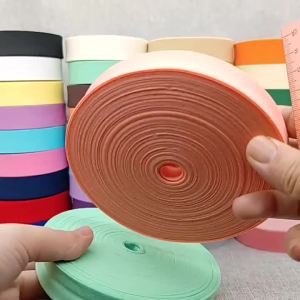 20mm Width Cotton Bias Binding Tape Folded Cloth Strip for DIY Sewing Accessories Edge Covering Craft 5 Meters Per Bag
