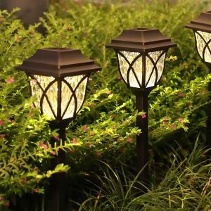 Z-Gadget⚡Outdoor Solar Pathway Lights Deco Garden Waterproof IP65 Ground Lawn Landscape Yard Decor Night Lamp Lampu Solar LED IP65 Outdoor Pathway Lighting Lampu Taman Solar Garden Light Outdoor Lighting Garden Decoration Light for Yard Patio Lawn