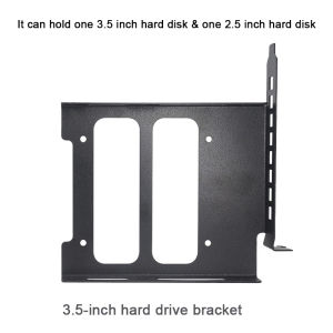2.5" to 3.5" In Hard Drive Tray Holder for PCI SSD HDD Metal Mounting Bracket Adapter Hard Disk Tray Bracket Hard Drive Adapter