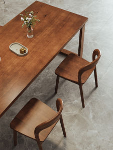 MINGLIJIANG | Elegant Modern Minimalist Solid Wood Chair