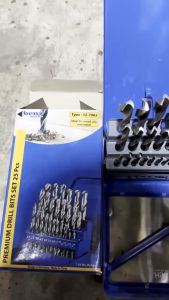 Mata Bor Besi dan Kayu Set 25 PCS Benz 1-13MM Premium Drill Bits Set