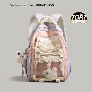 URCDN RDALVO | Ba lô Chủ đề Anime Thẩm mỹ cho Sinh viên và Chuyến đi Ngắn