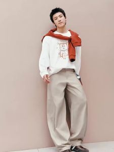 Semir | Áo Thun Dài Tay In Graffiti Đôi Bằng Cotton
