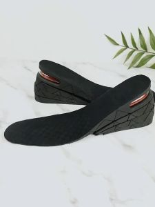 6cm Height Increase Insoles 3-layer Air Cushion Heel Insert Lift Shoes Insole for Men and Women