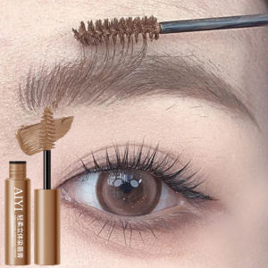 Waterproof Brow Mascara AIYI 3D Volumizing Long Lasting Natural Smudge Proof Eyebrow Dye Cream
