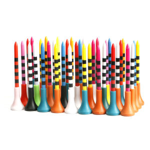 ที่หุ้มหัวไม้กอล์ฟยาง83มม. ปลอกพลาสติกยึดกับเสื้อกอล์ฟที่ยึดบอล T-014