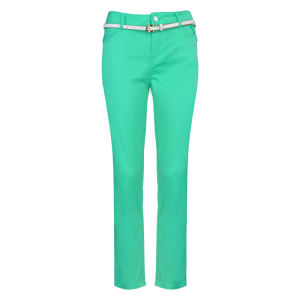 TTYGJ | Slim Mid-rise Cotton Comfort Womens Pants