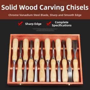 MEISITEKEKE | Manganese Steel Wood Carving Chisels Set