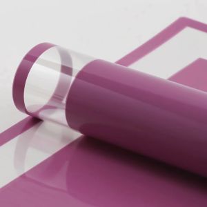 [20pcs] Flower Wrapping Paper Transparent Frame Opp Rim Bouquet Waterproof Florist Gift Shadow Packing Border Pampering
